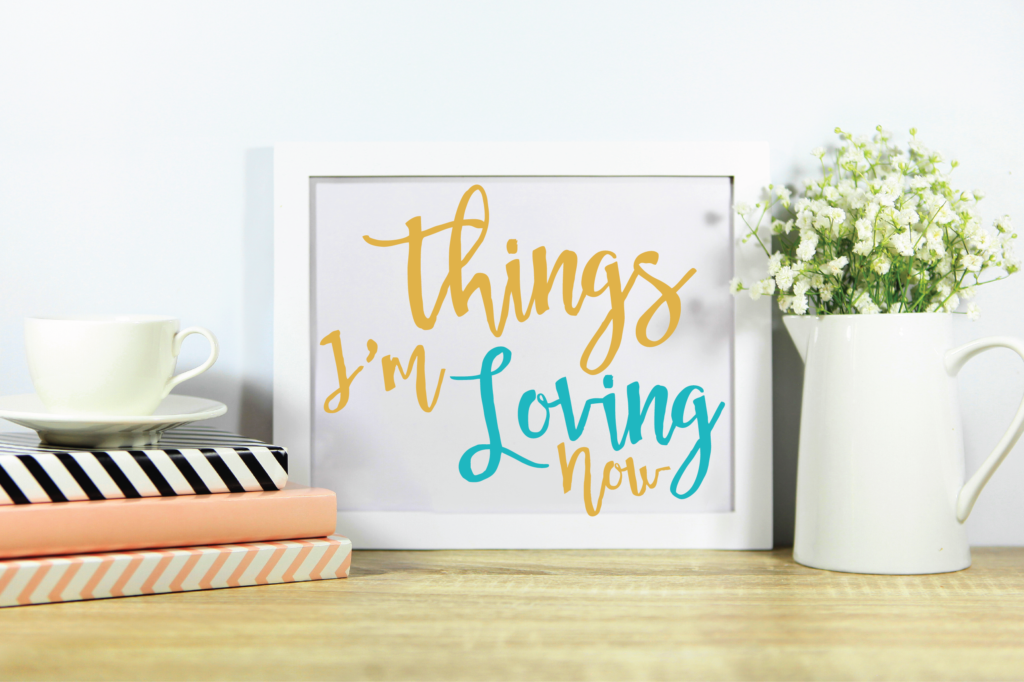 Things I’m Loving Now, August 2017 Edition
