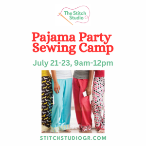 Pajama Party Sewing Camp