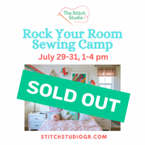 Rock Your Room Sewing Camp